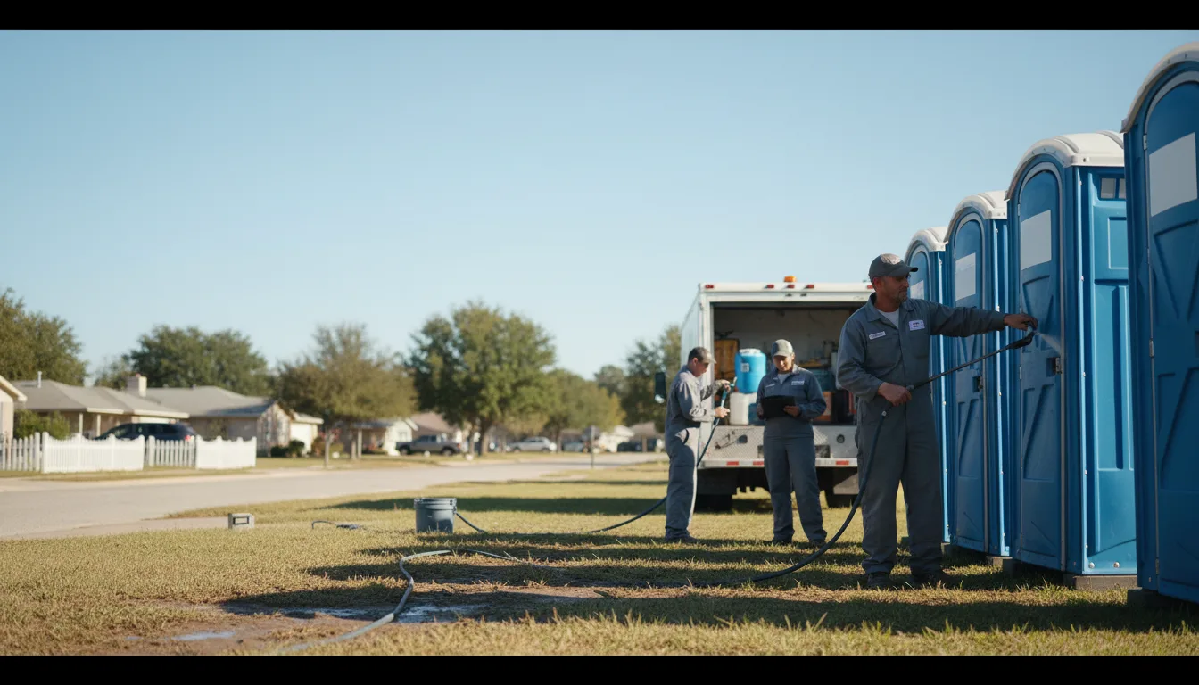 Long-Term Portable Toilet Rental in Carlton, GA near me